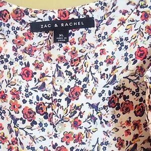 Ditsy Floral strappy Tank Women's  XL